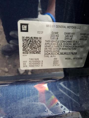 1GKS1CKJ8JR227628 GMC YUKON DENALI