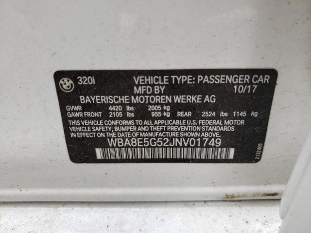 WBA8E5G52JNV01749 BMW 320 XI