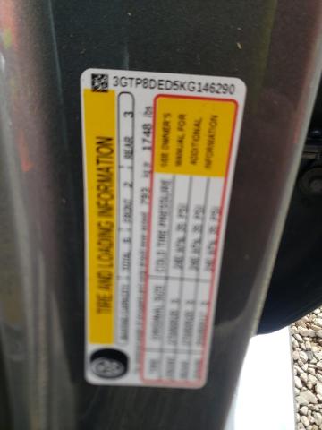 3GTP8DED5KG146290 GMC Sierra C1500 Slt