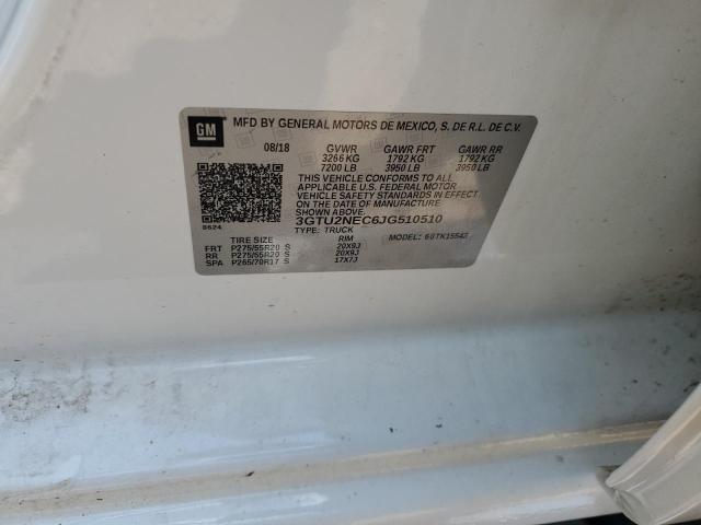 3GTU2NEC6JG510510 GMC Sierra K1500 Slt