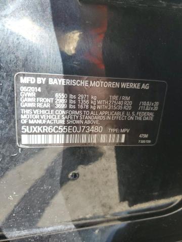 5UXKR6C55E0J73480 BMW X5 Xdrive50i