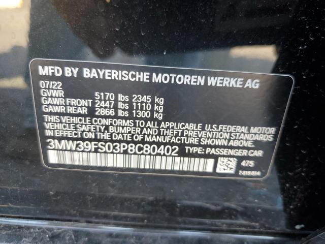 3MW39FS03P8C80402 BMW 330xe