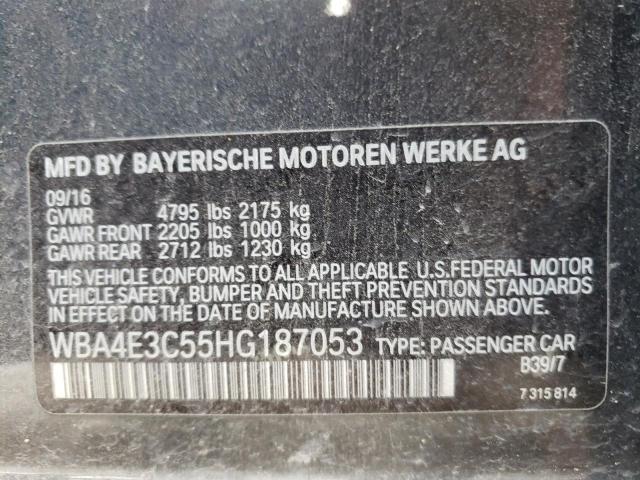 WBA4E3C55HG187053 BMW 440i Gran Coupe