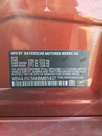 WBA4J5C56KBM65437 BMW 440i Gran Coupe