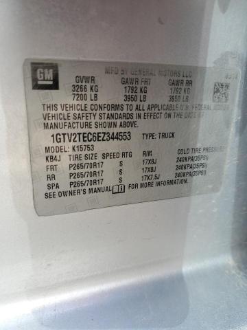 1GTV2TEC6EZ344553 GMC Sierra K1500