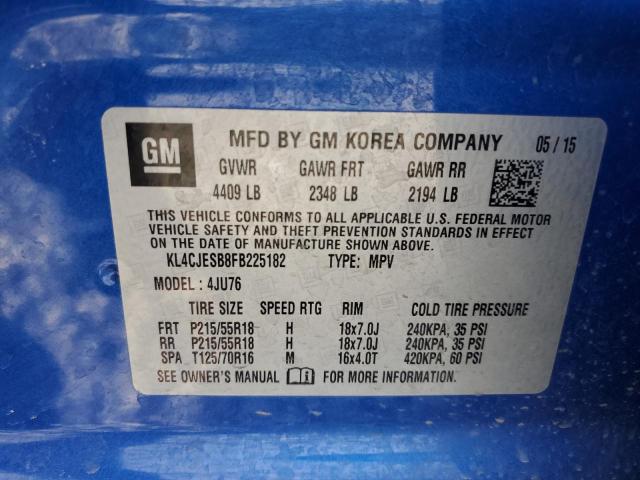 KL4CJESB8FB225182 Buick Encore