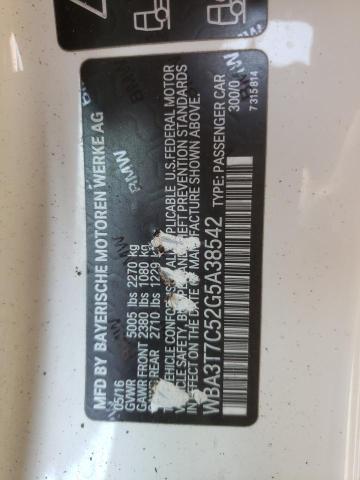 WBA3T7C52G5A38542 BMW 435 Xi