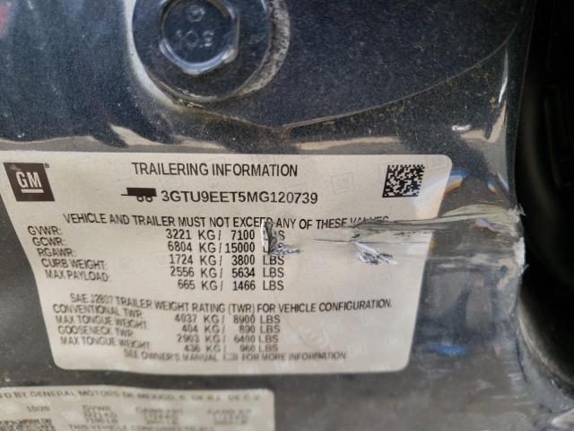 3GTU9EET5MG120739 GMC Sierra K1500 At4