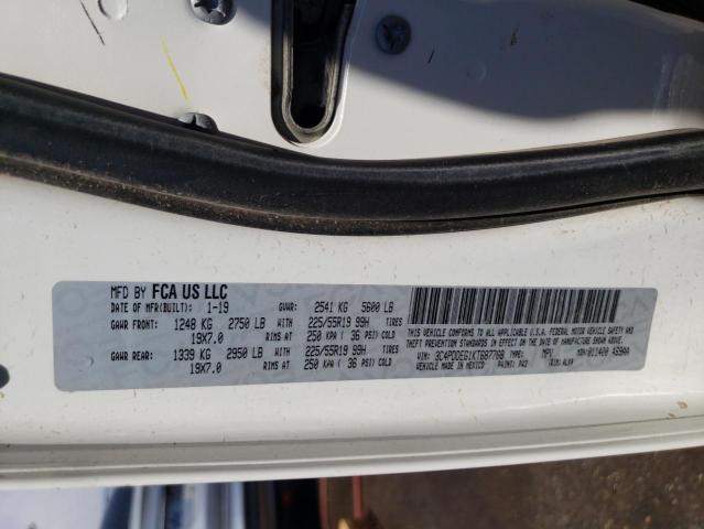 3C4PDDEG1KT687768 Dodge JOURNEY GT