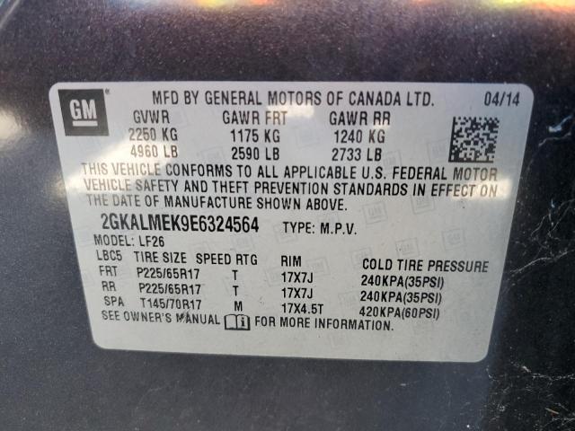 2GKALMEK9E6324564 GMC Terrain Sle