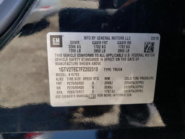 1GTV2TEC7FZ282310 GMC Sierra K1500