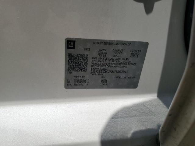 1GKS2CKJXKR362916 GMC YUKON DENALI