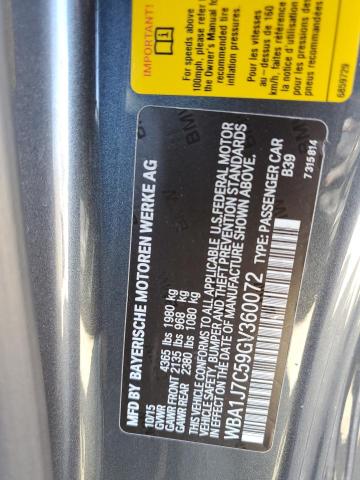 WBA1J7C59GV360072 BMW M235I