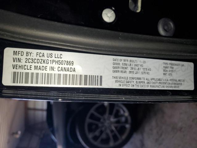 2C3CDZKG1PH507869 Dodge Challenger Gt