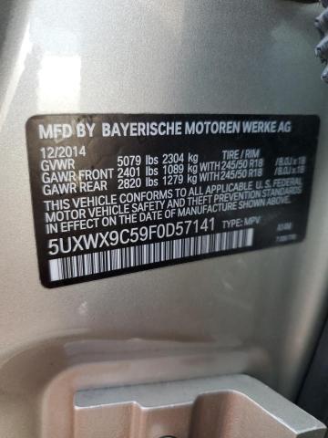 5UXWX9C59F0D57141 BMW X3 Xdrive28i
