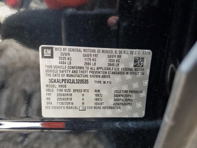 3GKALPEV2JL320535 GMC Terrain Slt