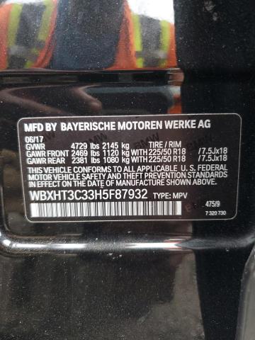 WBXHT3C33H5F87932 BMW X1 Xdrive28i