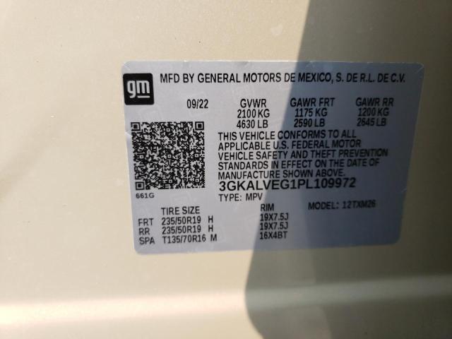 3GKALVEG1PL109972 GMC Terrain Slt