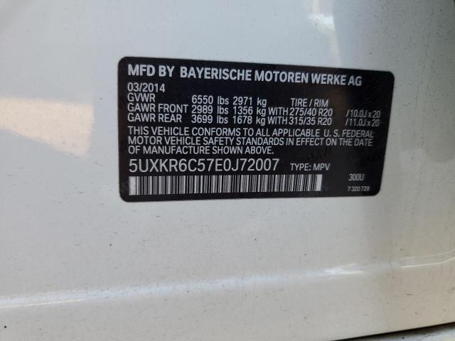5UXKR6C57E0J72007 BMW X5 Xdrive50i