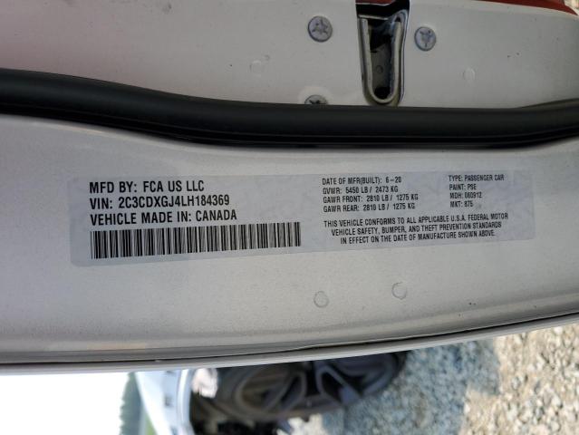 2C3CDXGJ4LH184369 Dodge Charger Scat Pack