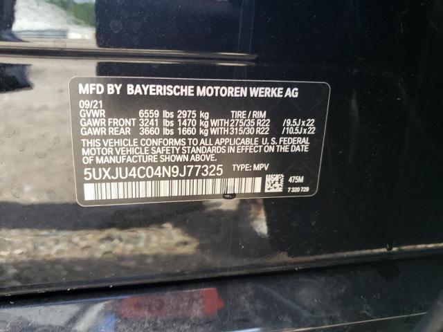 5UXJU4C04N9J77325 BMW X5 M50i