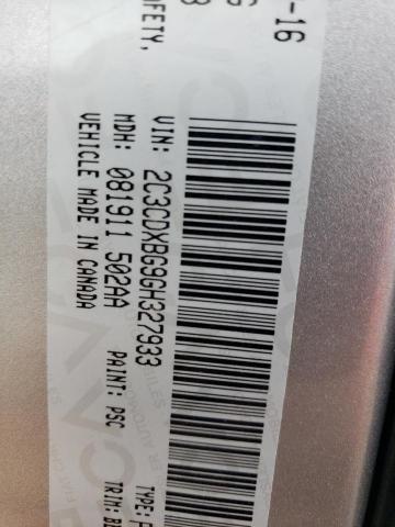 2C3CDXBG9GH327933 Dodge Charger Se