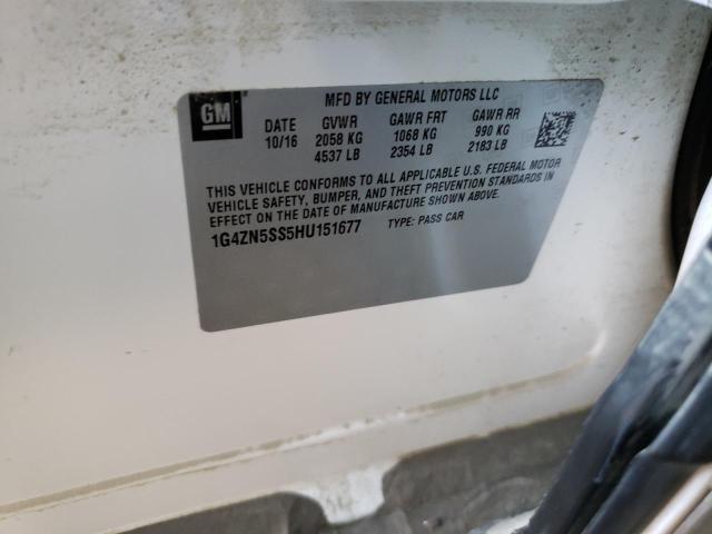 1G4ZN5SS5HU151677 Buick Lacrosse Preferred