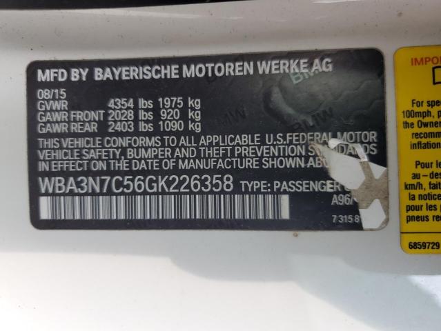 WBA3N7C56GK226358 BMW 428 I