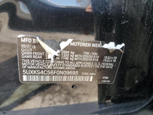 5UXKS4C56F0N09695 BMW X5 Xdrive35d