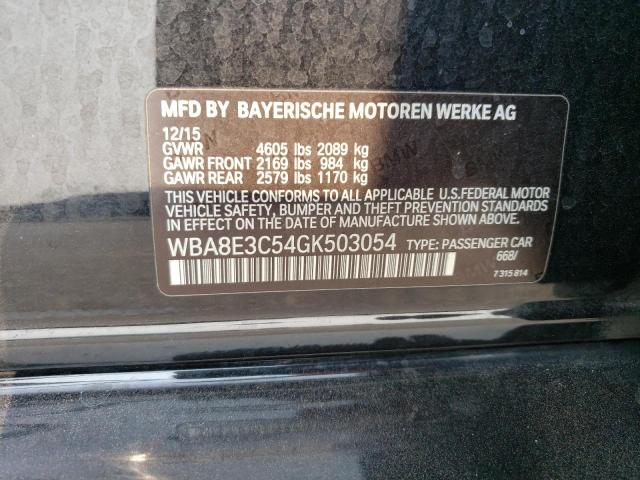 WBA8E3C54GK503054 BMW 328 Xi Sulev