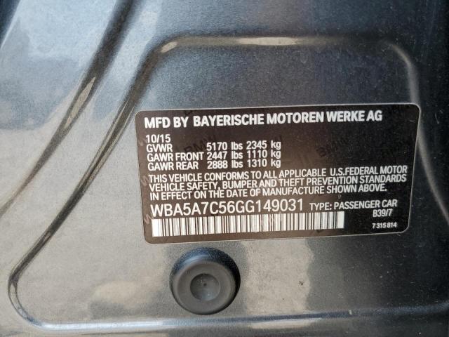 WBA5A7C56GG149031 BMW 528 XI