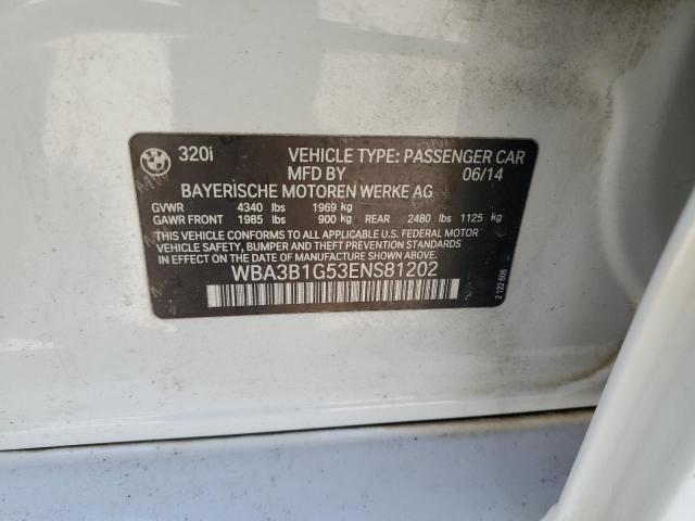 WBA3B1G53ENS81202 BMW 320 I
