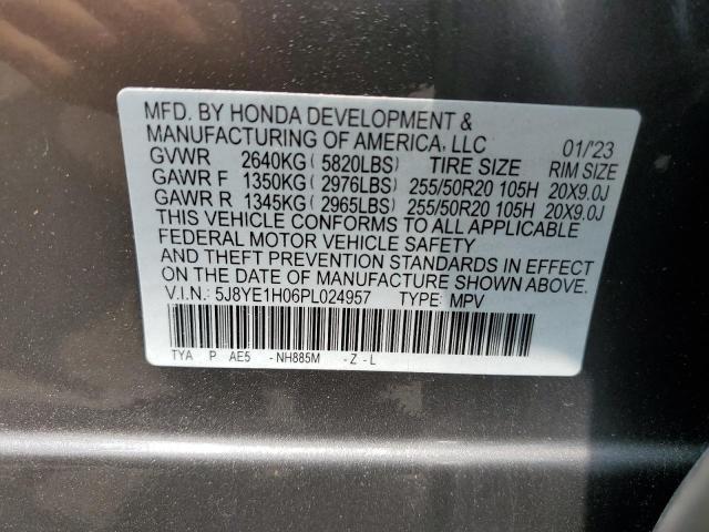 5J8YE1H06PL024957 Acura MDX A-SPEC