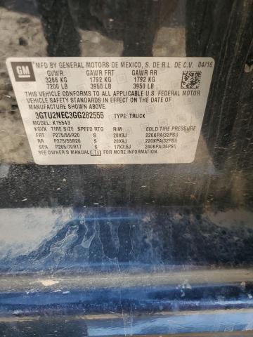 3GTU2NEC3GG282555 GMC Sierra K1500 Slt