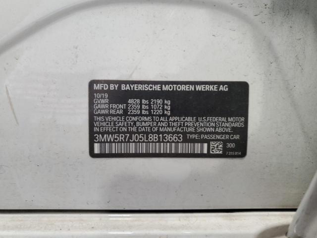 3MW5R7J05L8B13663 BMW 330XI