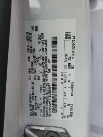 1FMCU0F77EUE56577 Ford ESCAPE S