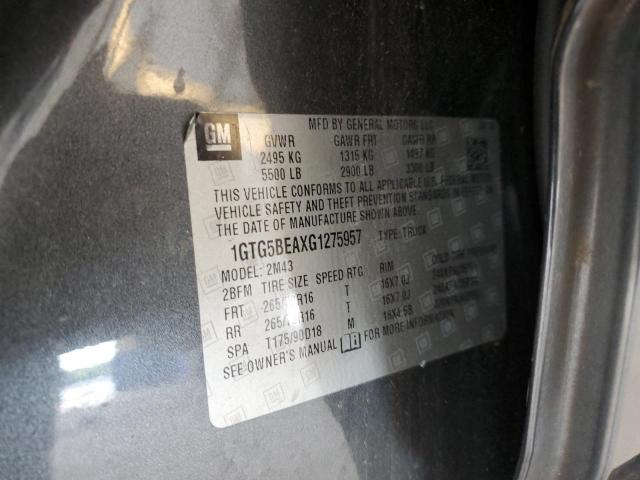 1GTG5BEAXG1275957 GMC Canyon