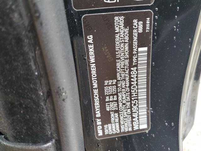 WBA4U9C51H5D44484 BMW 430xi