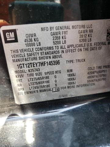 1GT12TEY7HF145396 GMC Sierra K2500 Slt