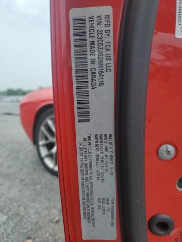 2C3CDZJG2NH164116 Dodge Challenger Gt