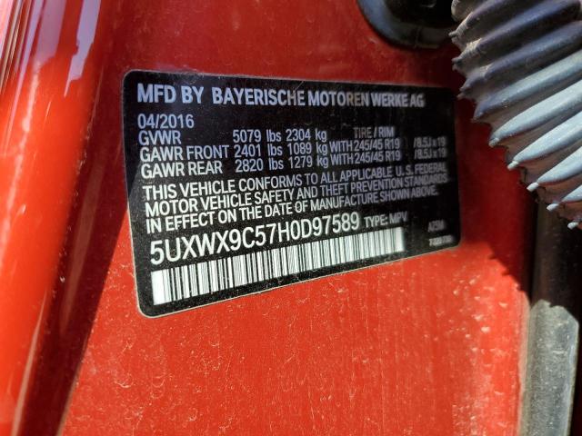 5UXWX9C57H0D97589 BMW X3 Xdrive28i