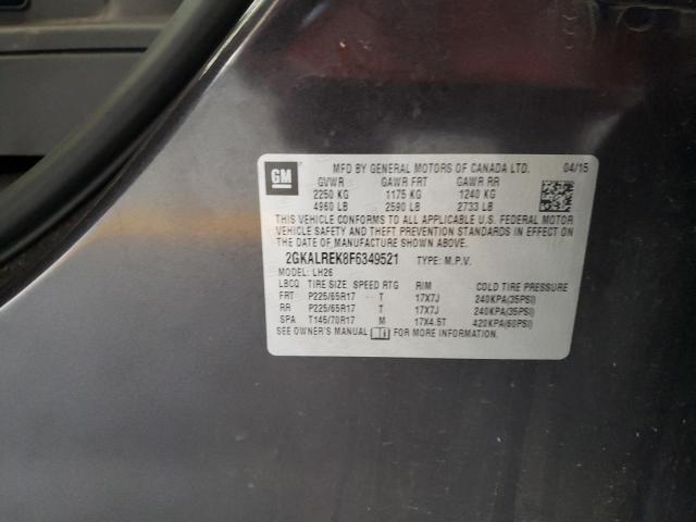 2GKALREK8F6349521 GMC Terrain Sle