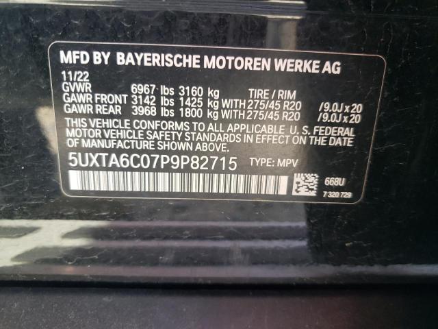 5UXTA6C07P9P82715 BMW X5 Xdrive45e