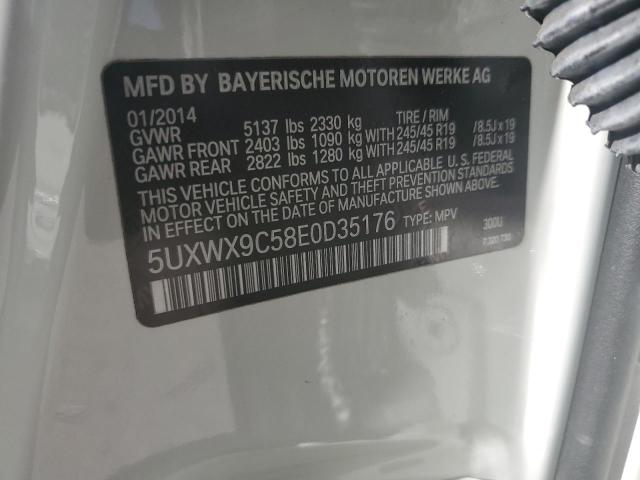 5UXWX9C58E0D35176 BMW X3 Xdrive28i