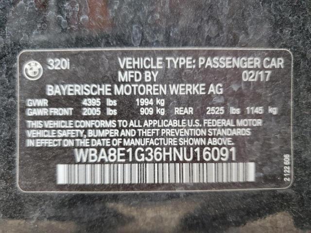 WBA8E1G36HNU16091 BMW 320 I