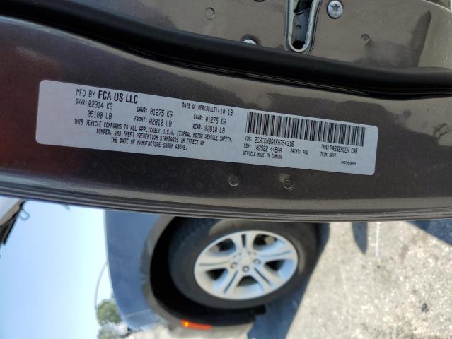 2C3CDXBG4KH754316 Dodge Charger Sxt