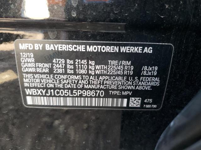 WBXYJ1C05L5P98670 BMW X2 Xdrive28i
