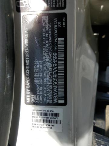 WBAVM5C58FVV94599 BMW X1 Xdrive35i