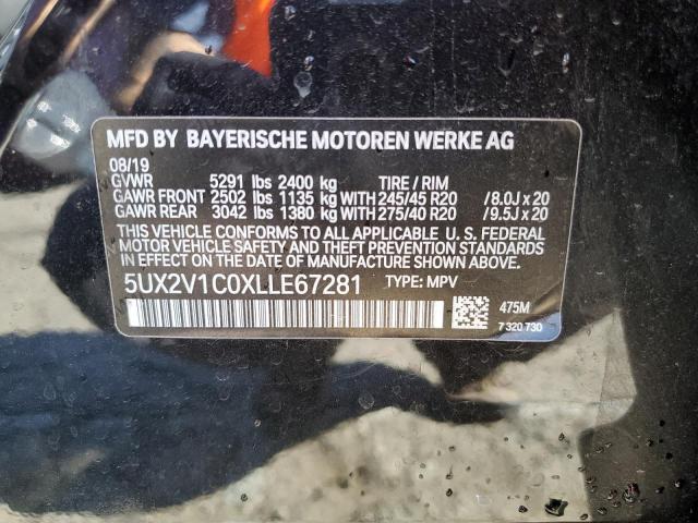 5UX2V1C0XLLE67281 BMW X4 Xdrive30i