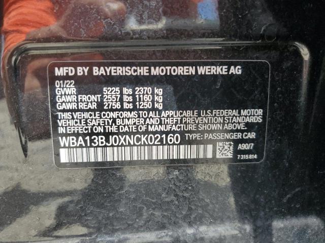 WBA13BJ0XNCK02160 BMW 530 XI